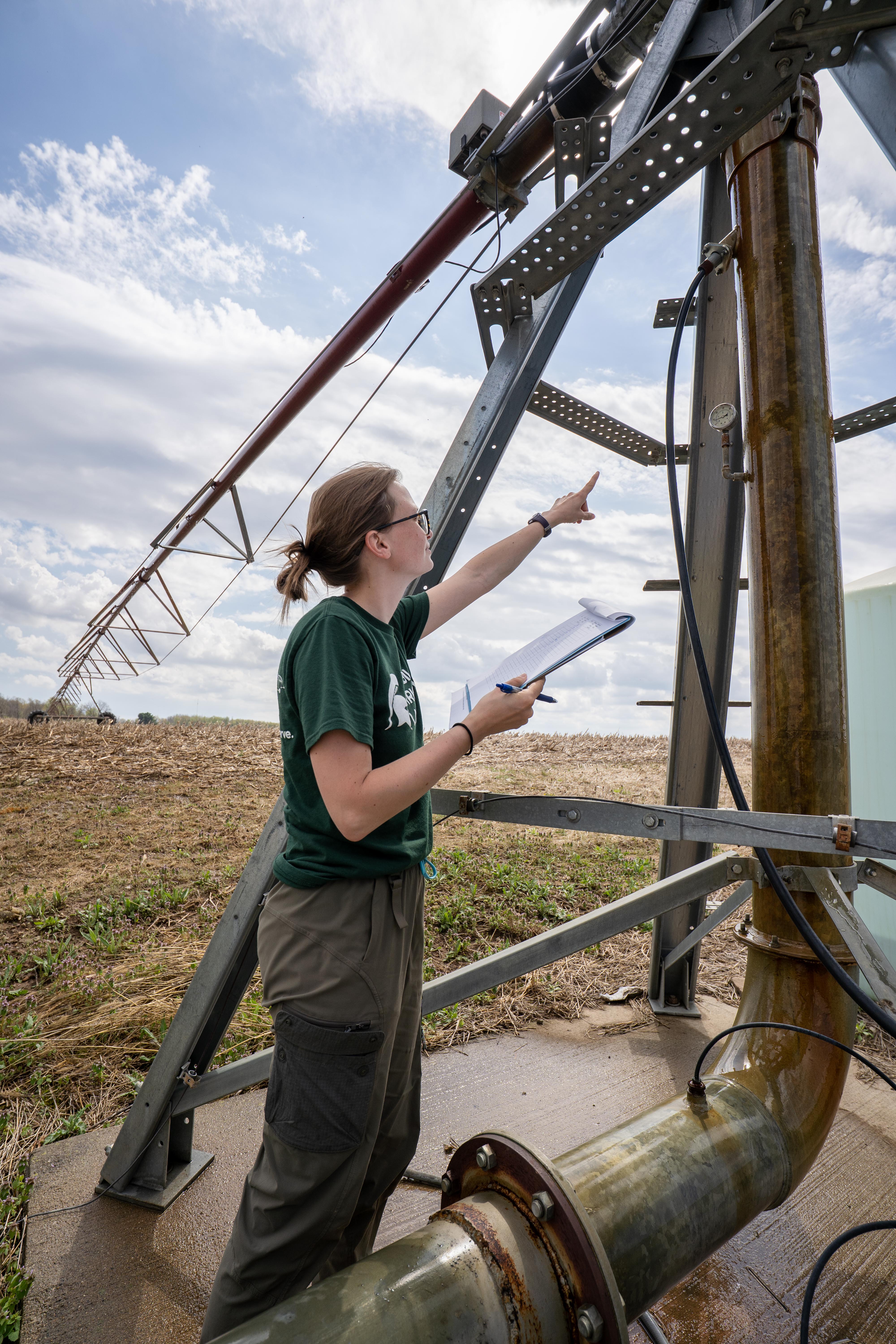 Riley Johnson and Mobile Irrigation Lab